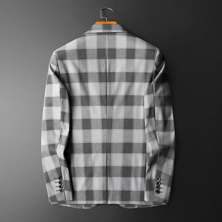Maxim Royal Check Statement Blazer