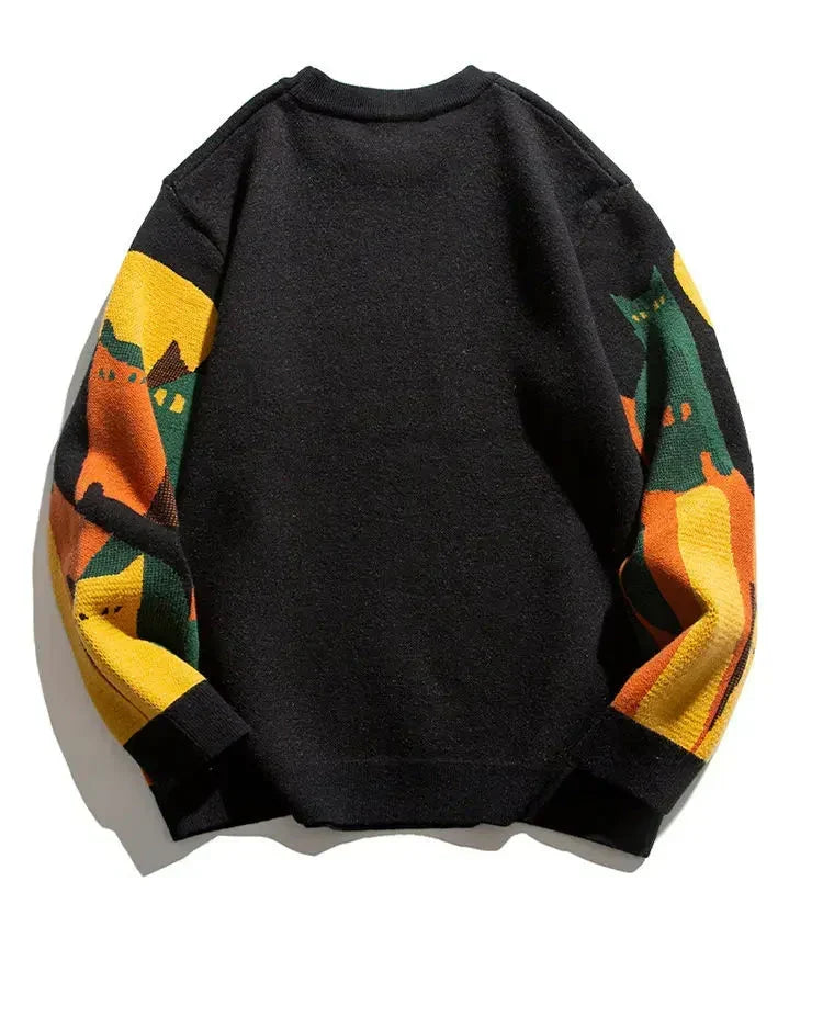 Toni - Cat Crew Sweater