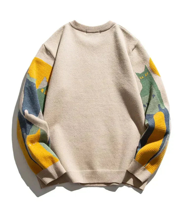Toni - Cat Crew Sweater
