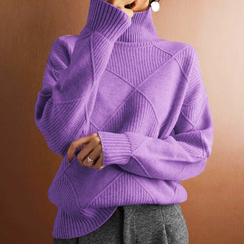 Charlotte – Stylish High-Neck Sweater
