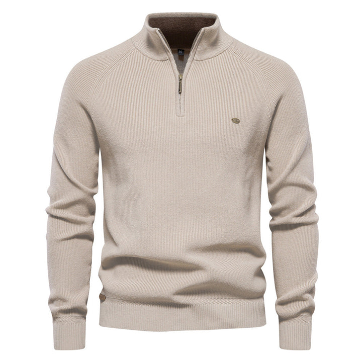 Men's Half-Zip Pullover Sweater