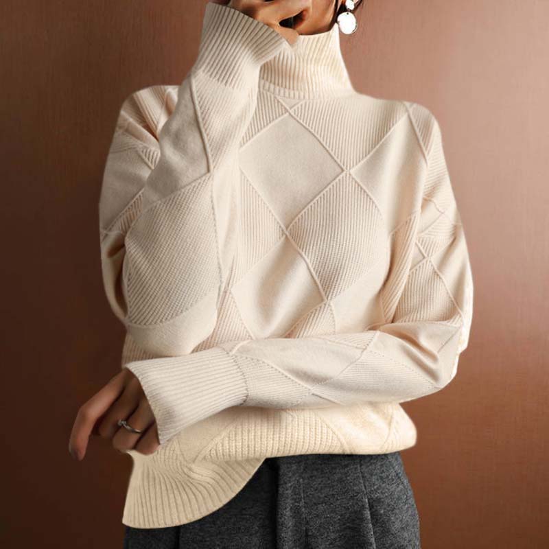 Charlotte – Stylish High-Neck Sweater