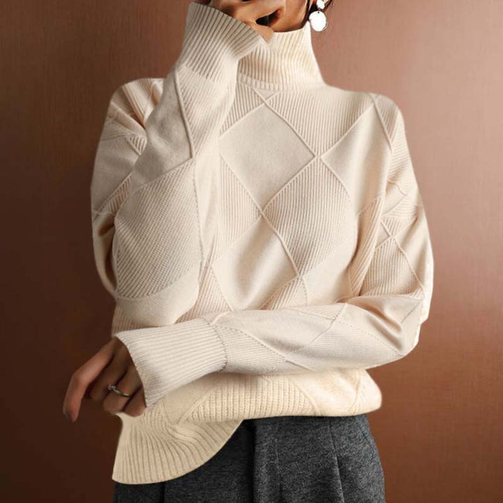 Charlotte – Stylish High-Neck Sweater