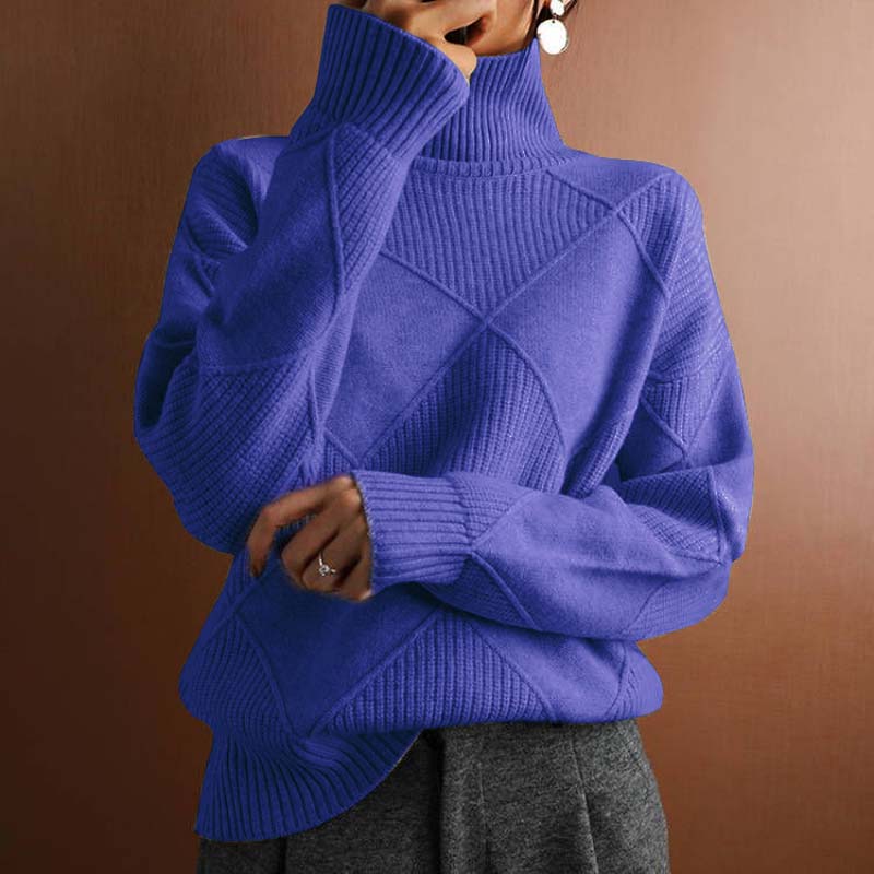 Charlotte – Stylish High-Neck Sweater