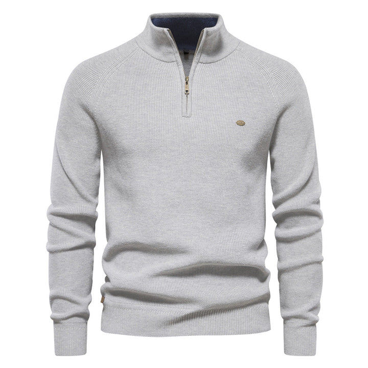 Men's Half-Zip Pullover Sweater