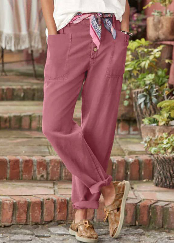 Everly | Relaxed Trousers with Wide Leg and Adjustable Waist