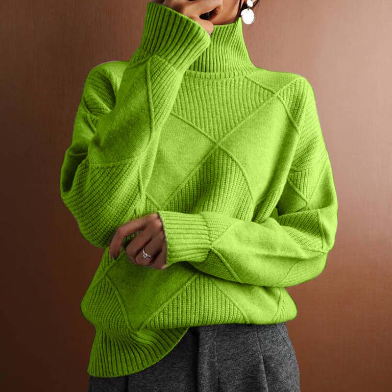 Charlotte – Stylish High-Neck Sweater