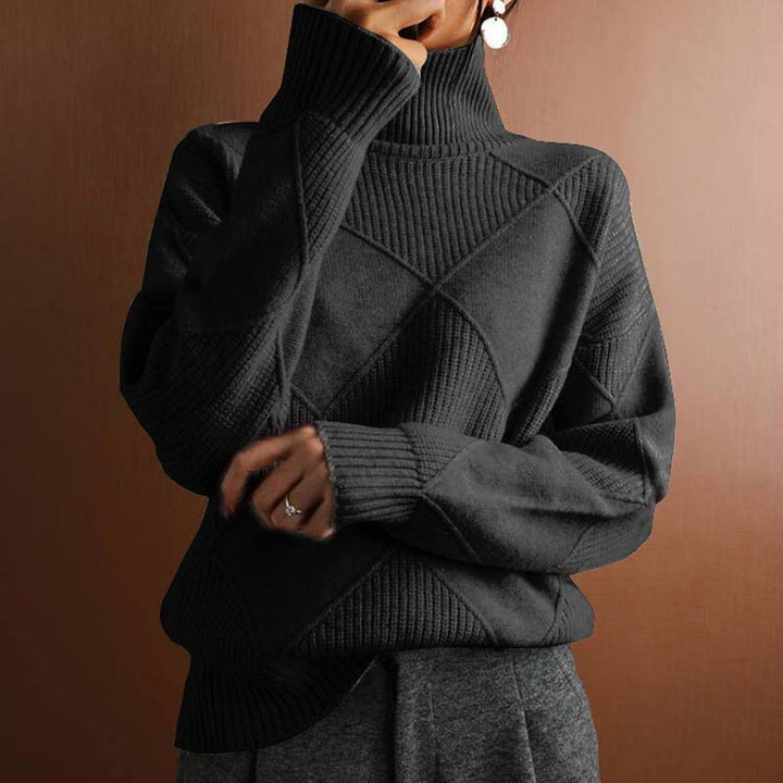 Charlotte – Stylish High-Neck Sweater