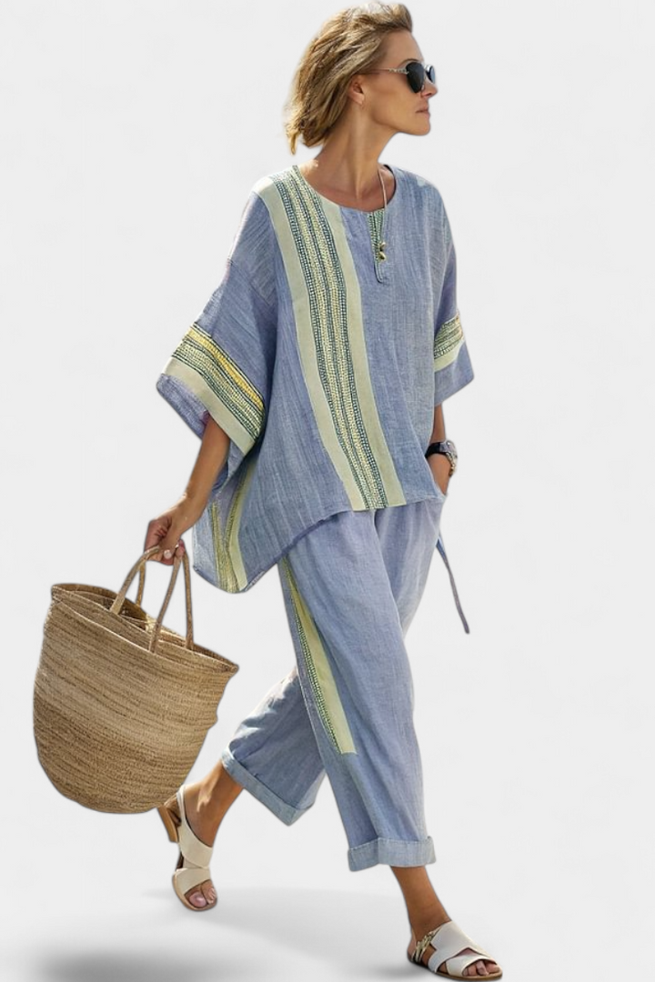 Freya | Oversized Two-Piece Set with Tapered Trousers