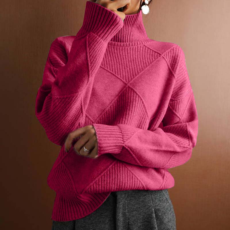 Charlotte – Stylish High-Neck Sweater