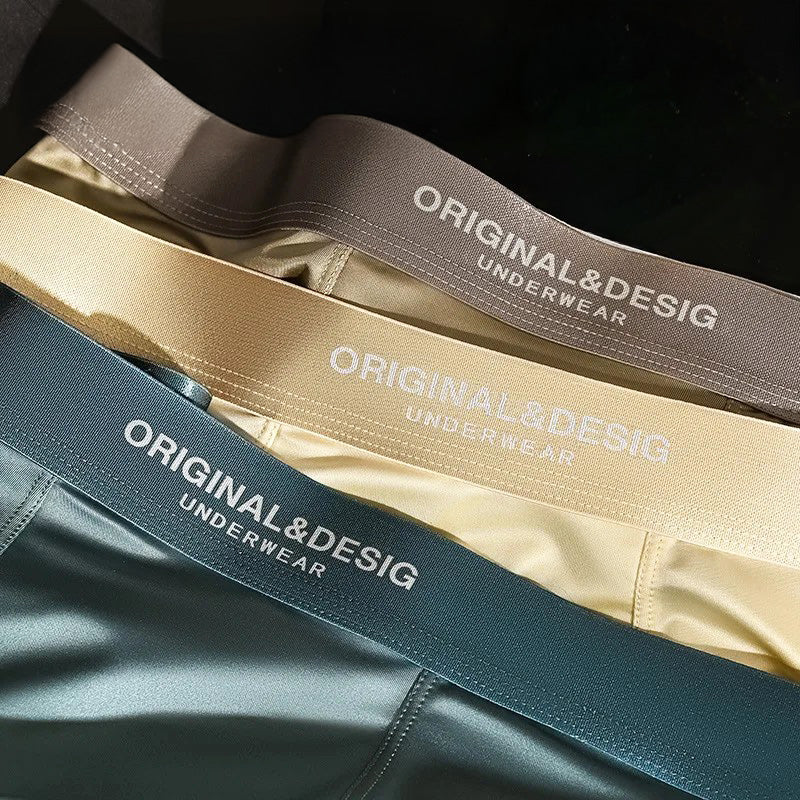 Platinum Ice Silk Boxer Shorts