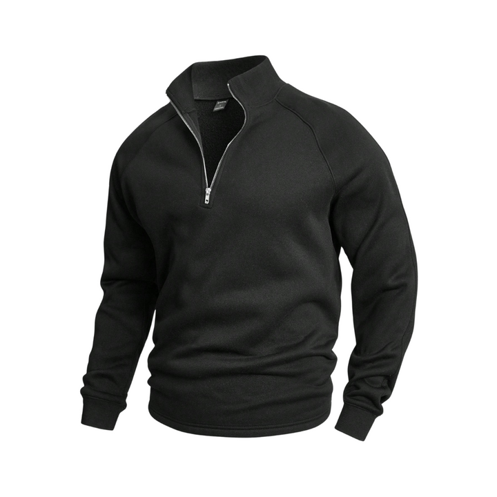 Men's Classic Half-Zip Pullover Sweater