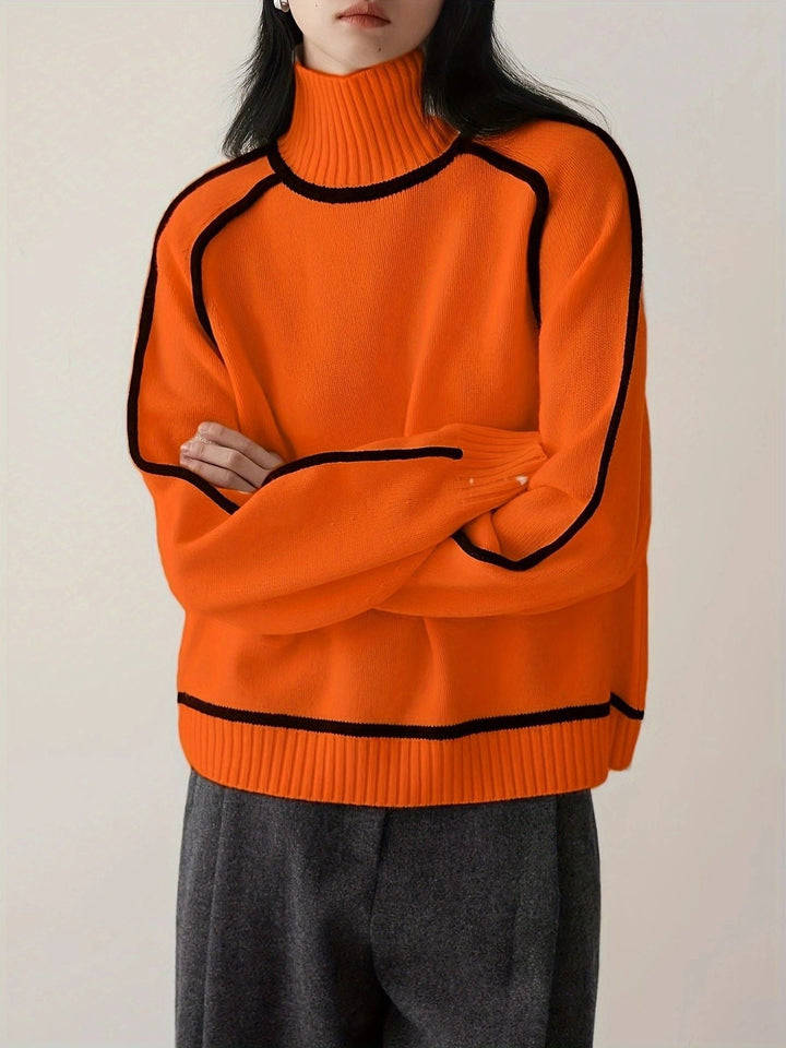THERESA – HIGH NECK SWEATER