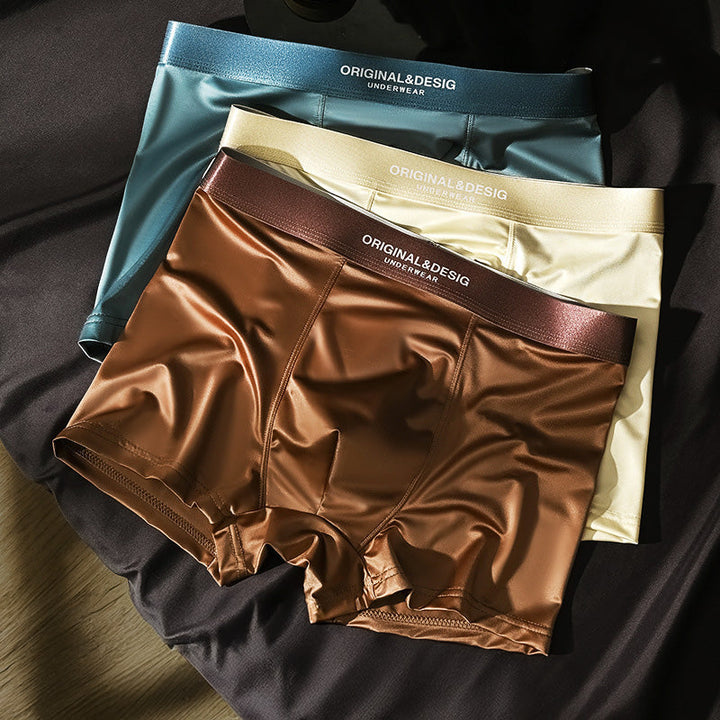 Platinum Ice Silk Boxer Shorts