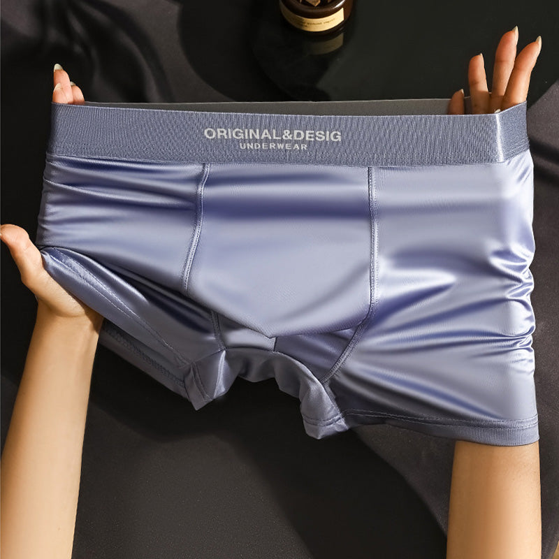 Platinum Ice Silk Boxer Shorts