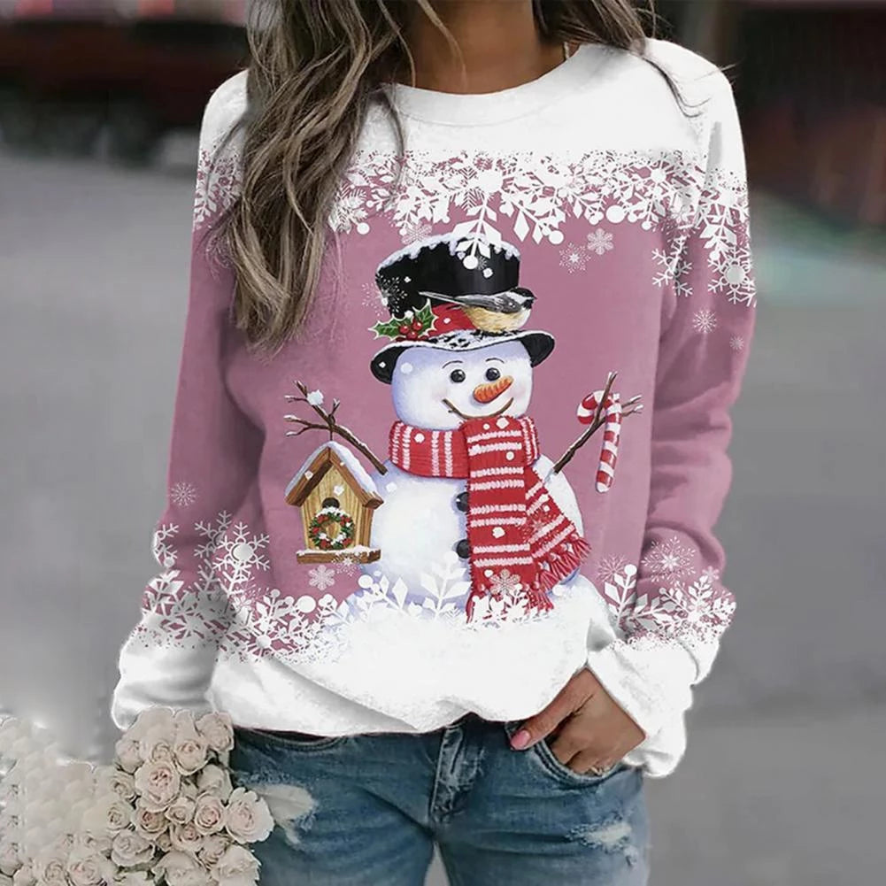 Amalia - Santa Snowman Sweater