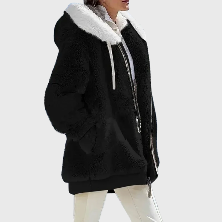Sofia | Elegant Multicolor Warm Puffer Jacket