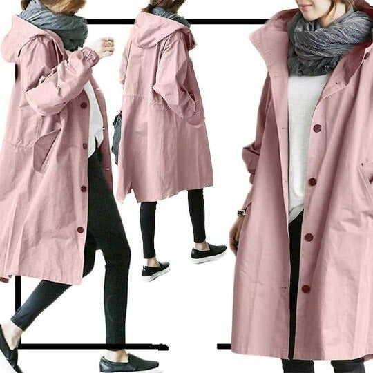 Aubrey - Stylish Waterproof Trench Coat