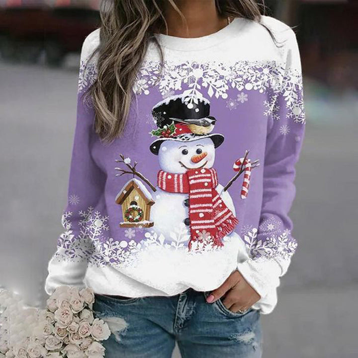 Amalia - Santa Snowman Sweater