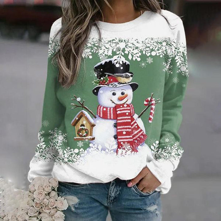 Amalia - Santa Snowman Sweater
