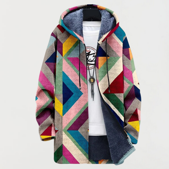 Zara - Geometric Art Hoodie