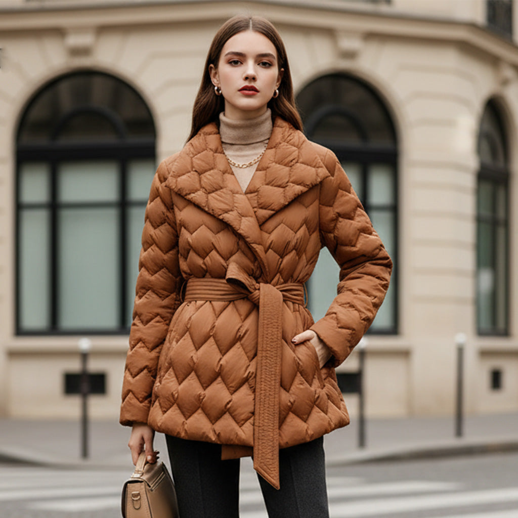 Sienna Padded Wrap Coat