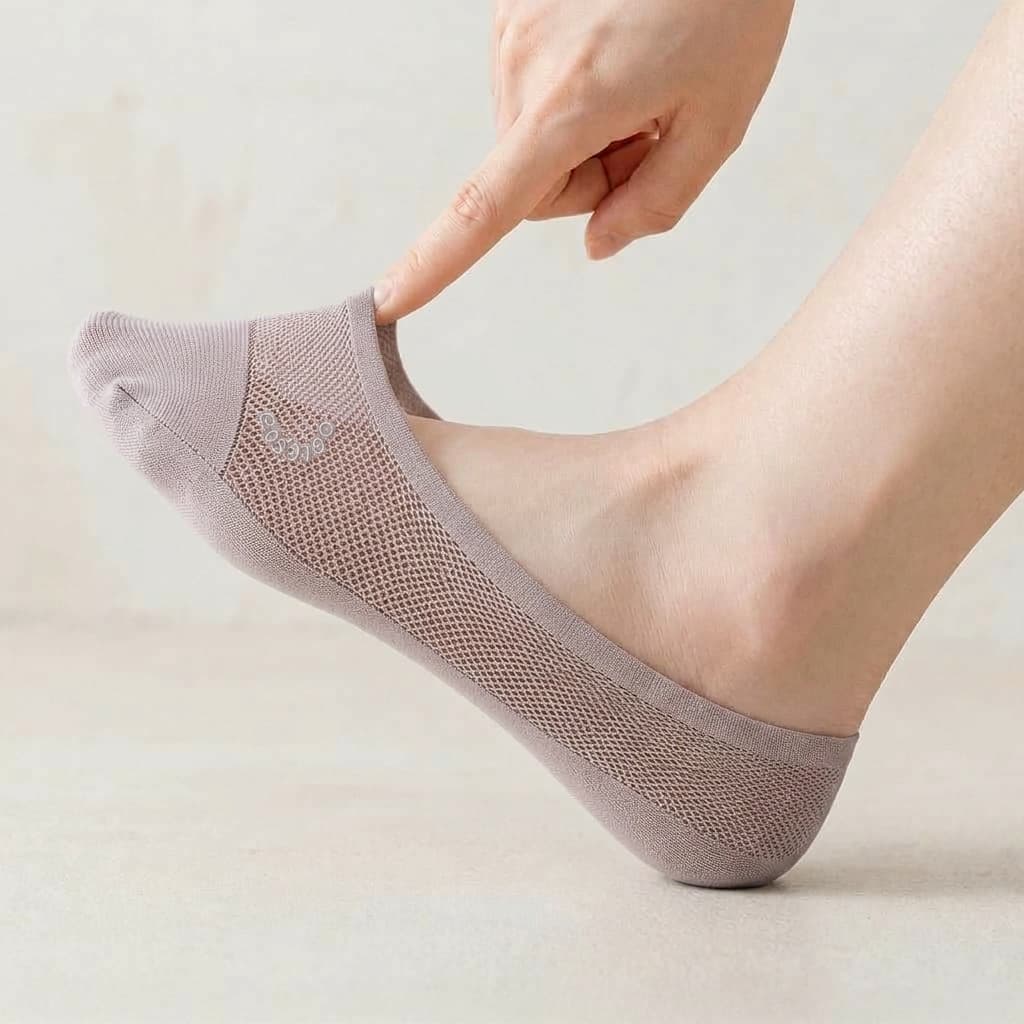 Invisible Breathable Reinforced Toe Socks