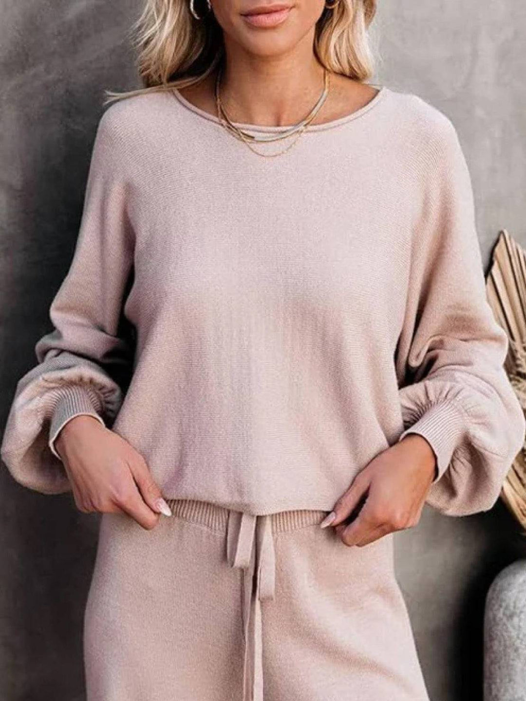 Zara | Lounge Set with Cropped Sweatshirt