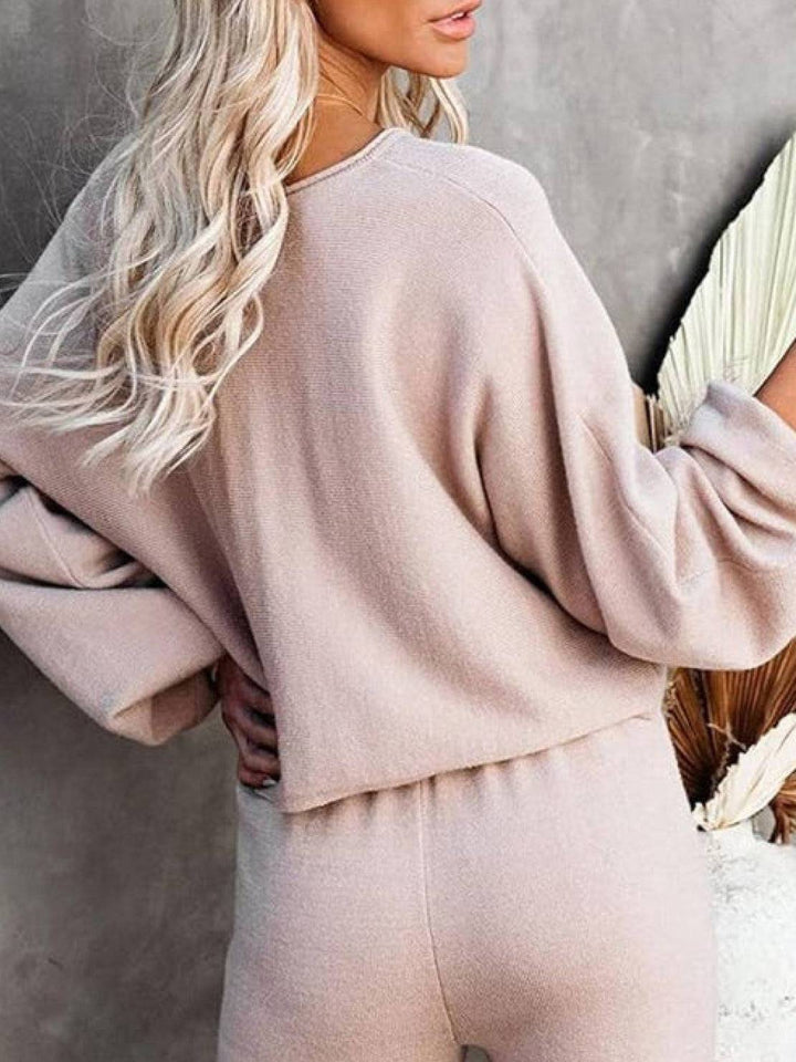 Zara | Lounge Set with Cropped Sweatshirt