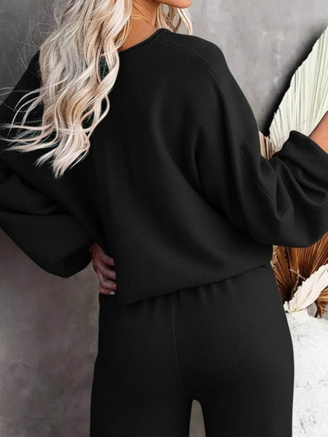 Zara | Lounge Set with Cropped Sweatshirt