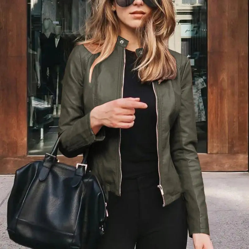 HARRIET | Stylish Leather Women's Jacket