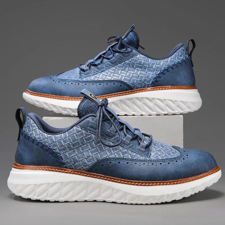 Lancaster Wingtip Leather Sneakers