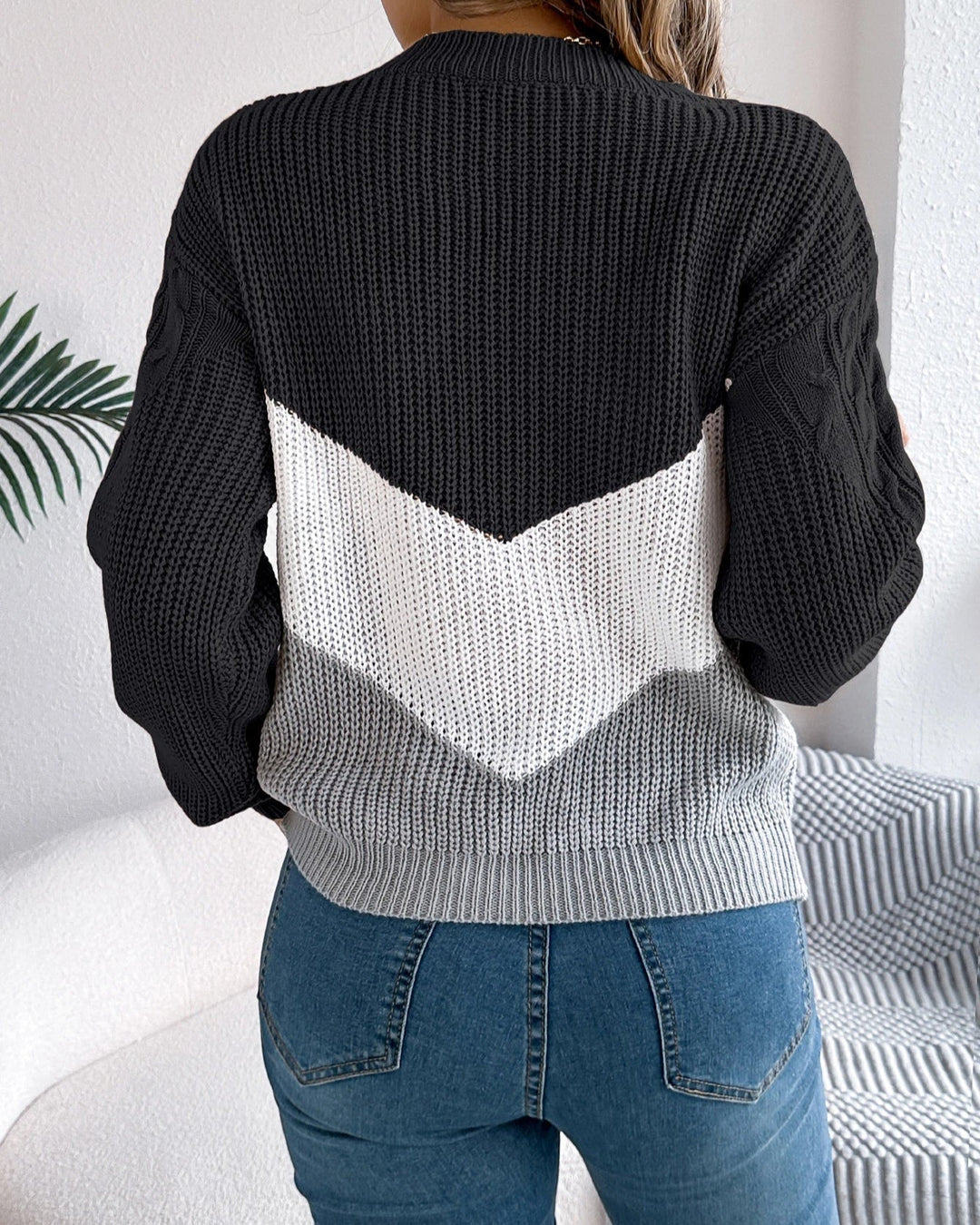 Chloe - The Chevron Sweater