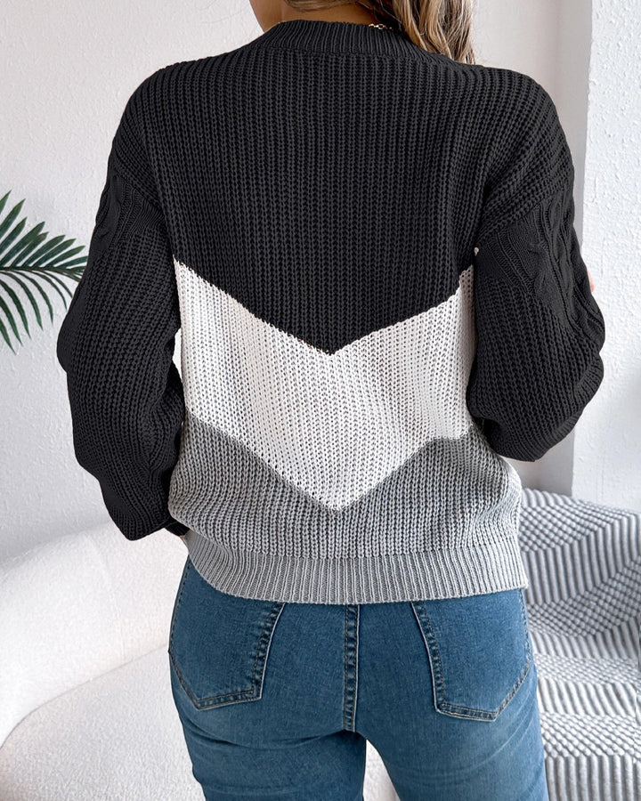 Chloe - The Chevron Sweater