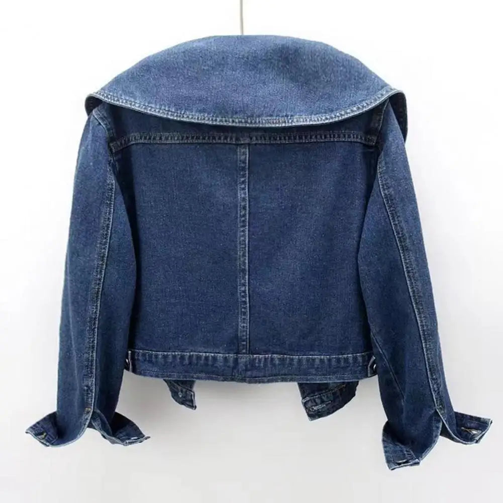 Sofia Denim Crop Jacket
