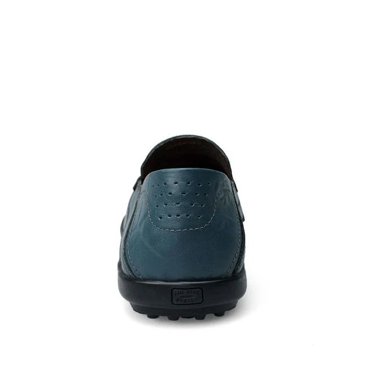 Aurelio Italian 100% Genuine Leather Slip-Ons