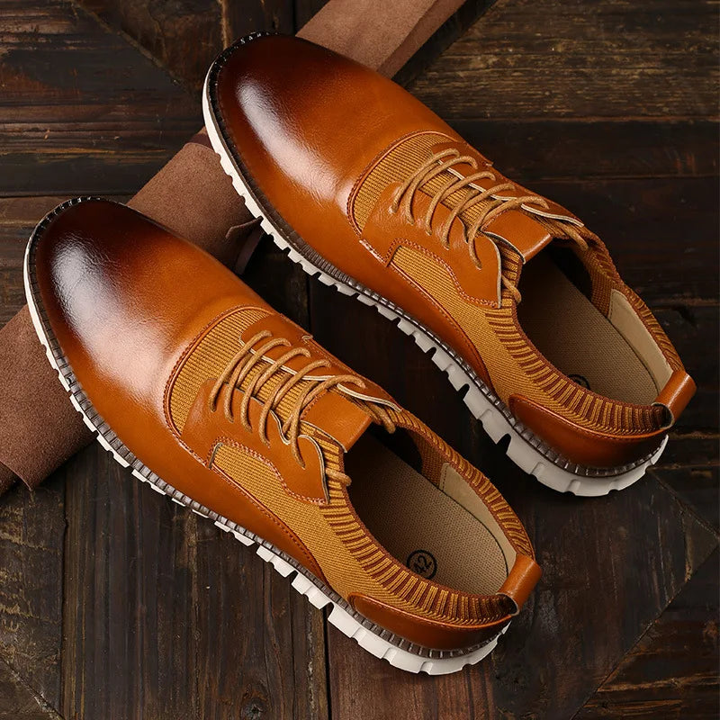 Oakmont Comfort Leather Sneakers