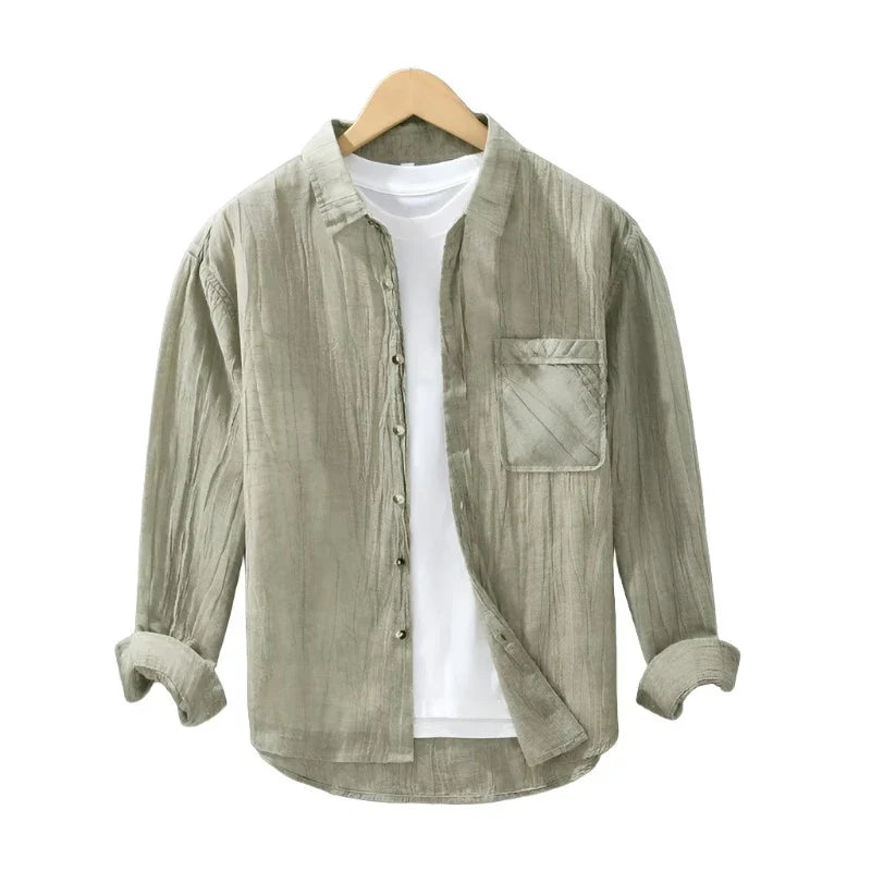 ÉMILIO LUXE Linen Shirt
