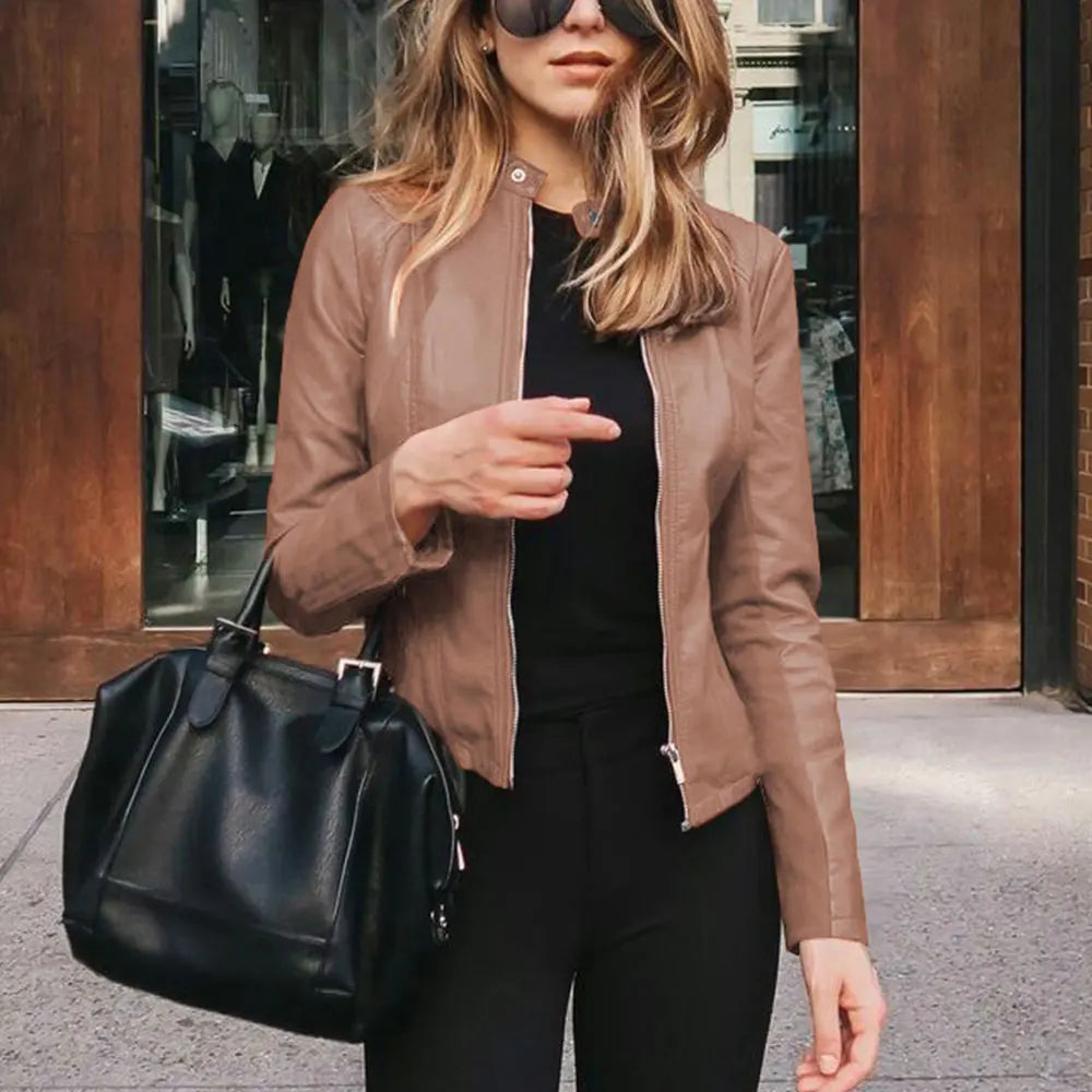 HARRIET | Stylish Leather Women's Jacket