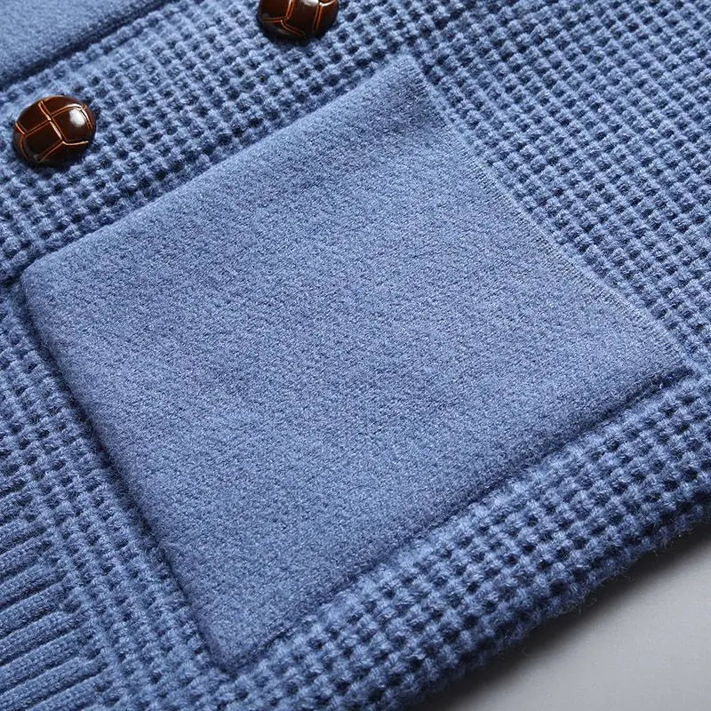 Linden Thick Knitted Wool Cardigan