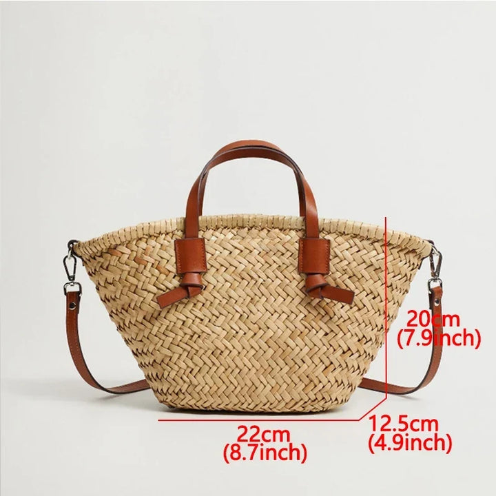 Handmade Woven Rattan Handbag