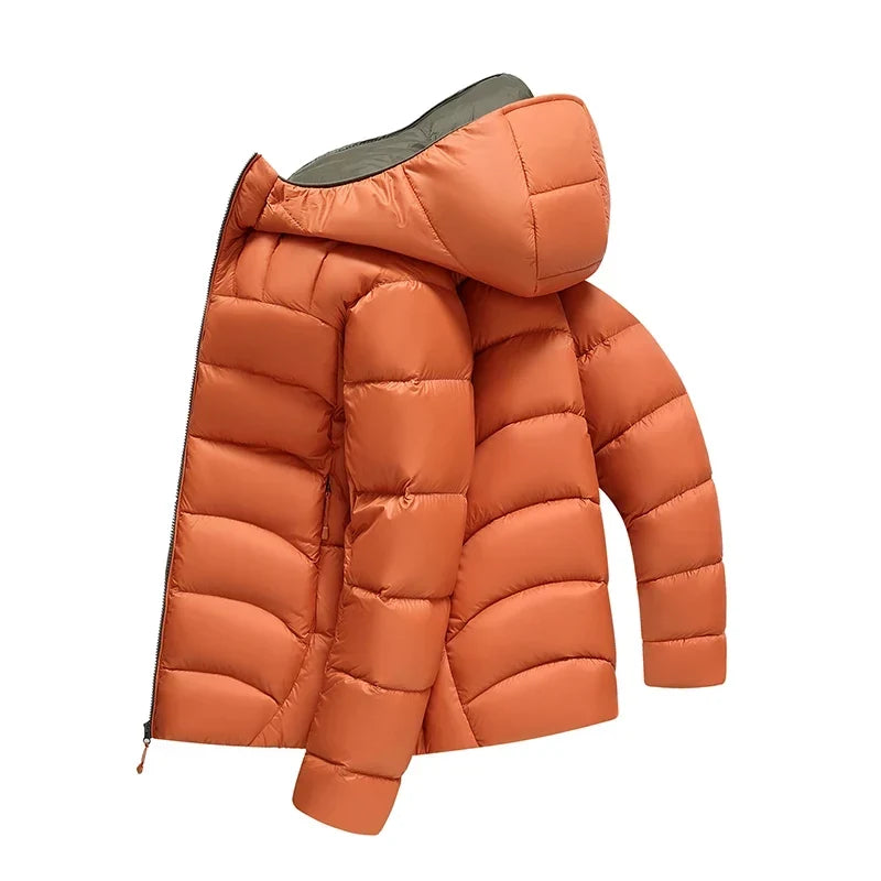 Nordic White Duck Down Puffer Jacket