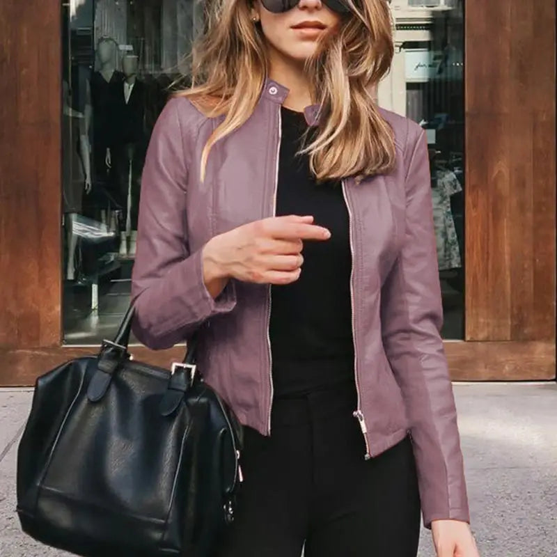 HARRIET | Stylish Leather Women's Jacket