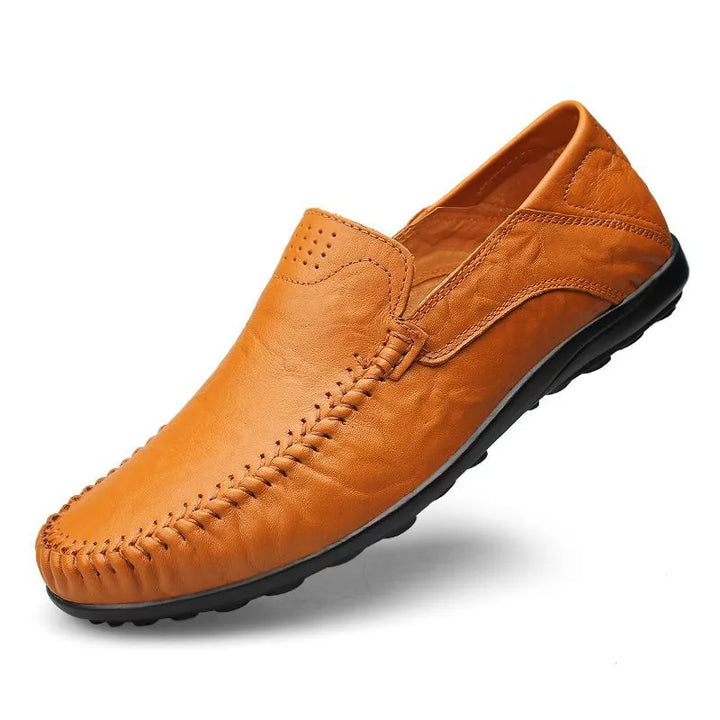 Aurelio Italian 100% Genuine Leather Slip-Ons