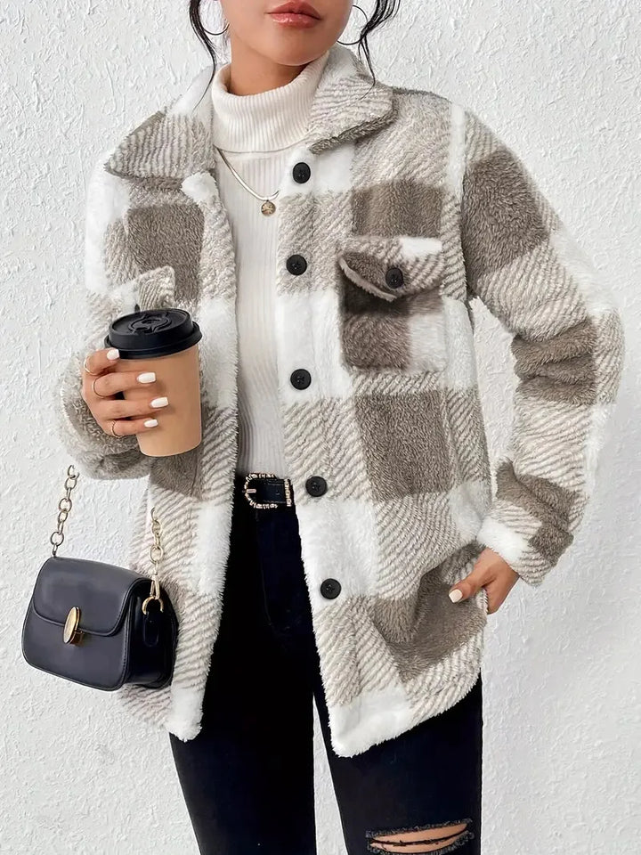 REBECCA – COZY BUTTON JACKET