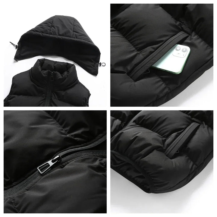 Mori Hooded Utility Vest