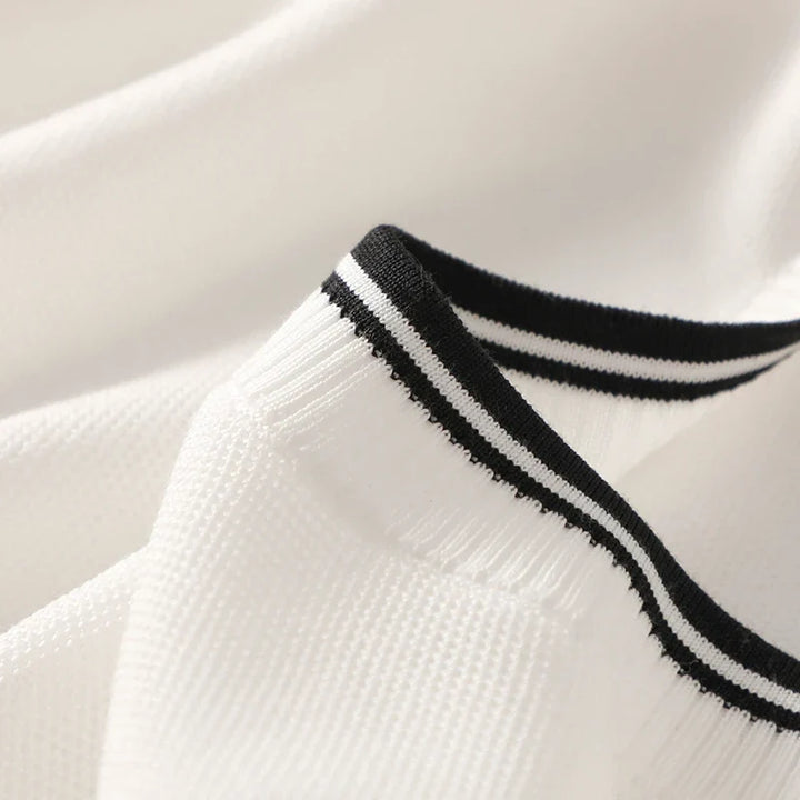 Calder Cotton Silk Short Sleeve Shirt