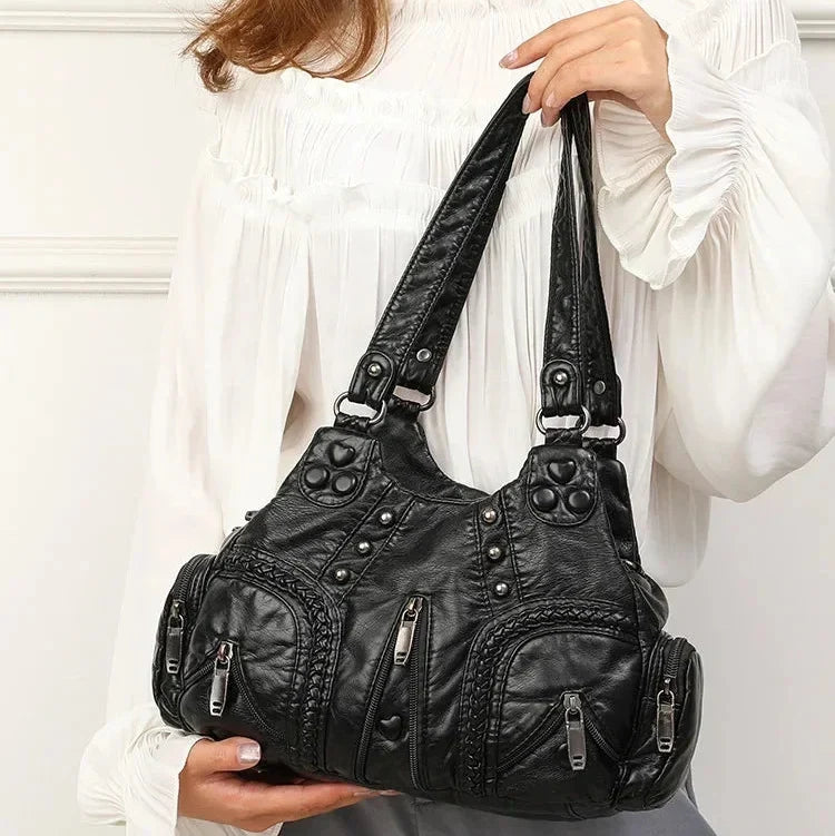Hana Leren Boho Bag