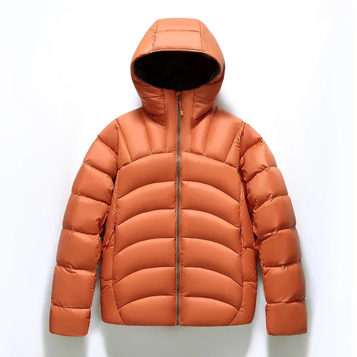 Nordic White Duck Down Puffer Jacket