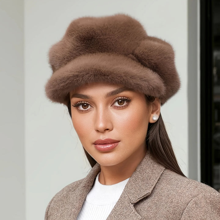 Geneve Cloud Faux Fur Hat